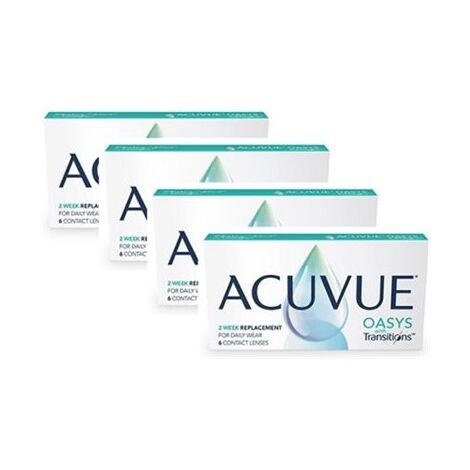 Acuvue Oasys Transitions 24pck עסקה חצי שנתית Johnson & Johnson למכירה , 3 image