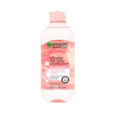 Micellar Rose Glow Cleansing Water 400ml Garnier למכירה 