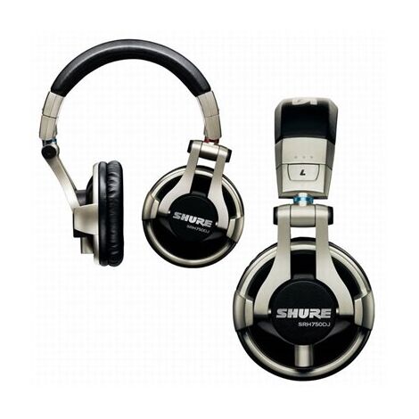 אוזניות  חוטיות Shure Srh750dj שור למכירה , 4 image