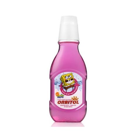 מי פה אורביטול בוב ספוג מי פה לילדים 250 מ"ל Orbitol למכירה , 2 image