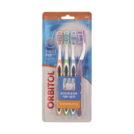 משחת שיניים מברשת שיניים 4 יחידות Orbitol למכירה , 2 image