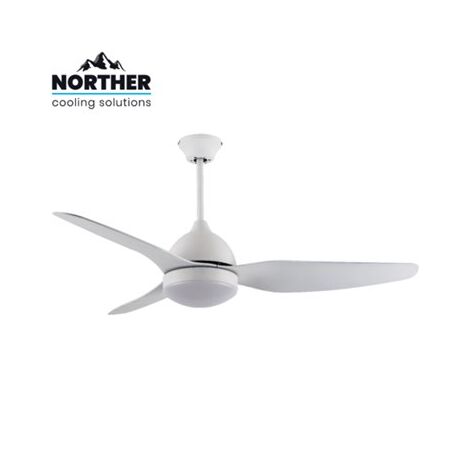 מאוורר תקרה Dolphin 50" NT-IP4450-LED-RC CCT עם שלט Norther למכירה , 6 image