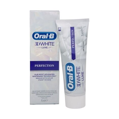 משחת שיניים Oral-B 3D White Luxe Perfection 75ml למכירה , 2 image