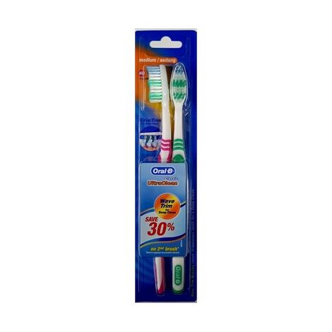 מברשת שיניים Oral-B Ultra Clean Medium Wave Trim For Deep Clean 2 Pack למכירה , 3 image