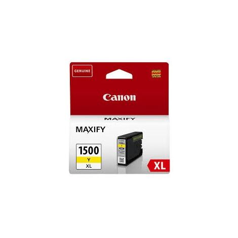 ראש דיו  צהוב Canon PGI-1500XL Y 9195B001 קנון למכירה , 2 image