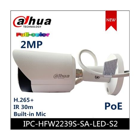 מצלמת צינור Dahua IPC-HFW2239S-SA-LED-S2 HD למכירה , 4 image