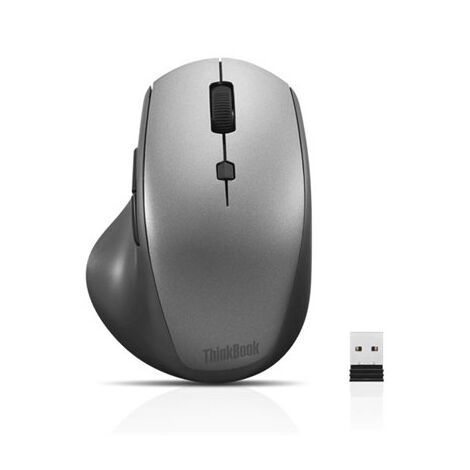 עכבר  אלחוטי Lenovo ThinkBook Wireless Media Mouse 4Y50V81591 לנובו למכירה , 2 image