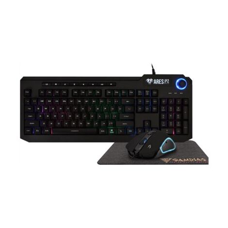 מקלדת ועכבר Gamdias Ares P2 3-IN-1 Combo למכירה , 3 image