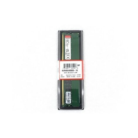 זיכרון  למחשב נייח 16GB 4800Mhz Kingston KVR48U40BS8/16 קינגסטון למכירה , 4 image