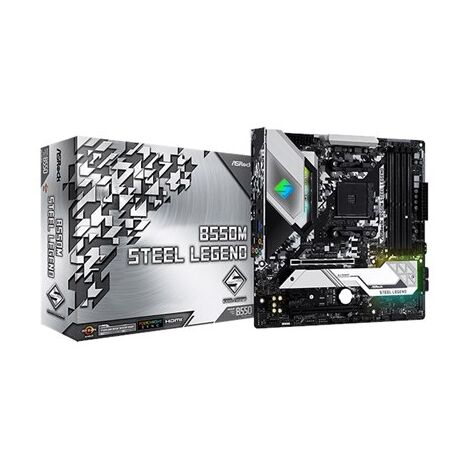 לוח אם Asrock B550M Steel Legend למכירה , 2 image