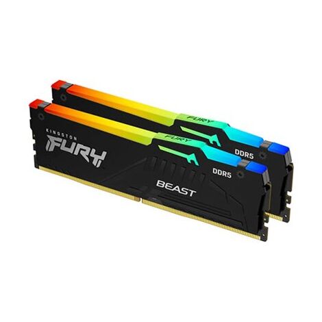 זיכרון  למחשב נייח 16GB 5600Mhz Kingston Fury Beast KF556C40BBAK2-16 קינגסטון למכירה , 2 image
