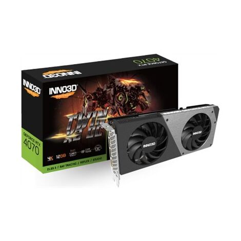 כרטיס מסך inno3D GeForce RTX 4070 TWIN X2 N40702-126X-185252N למכירה , 2 image