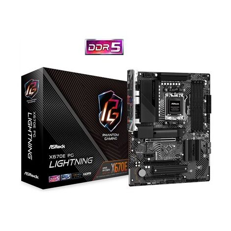 לוח אם Asrock X670E PG Lightning 90MXBJ60-A0UAYZ למכירה , 2 image