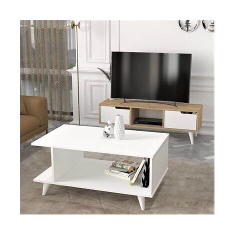 סט סלוני סט מזנון ושולחן דגם שליו Geva Design למכירה , 3 image