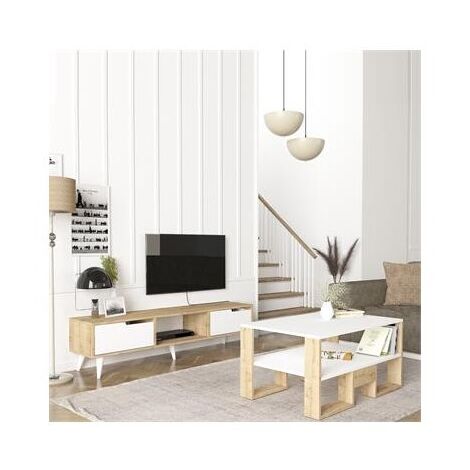 סט סלוני סט מזנון ושולחן דגם גפן Geva Design למכירה , 2 image