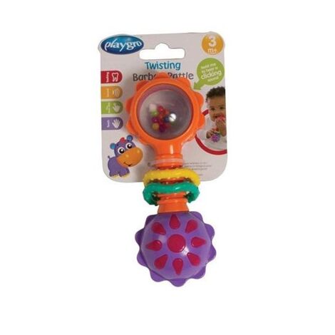 Twisting Barbell Rattle רעשן בועה PlayGro למכירה , 2 image