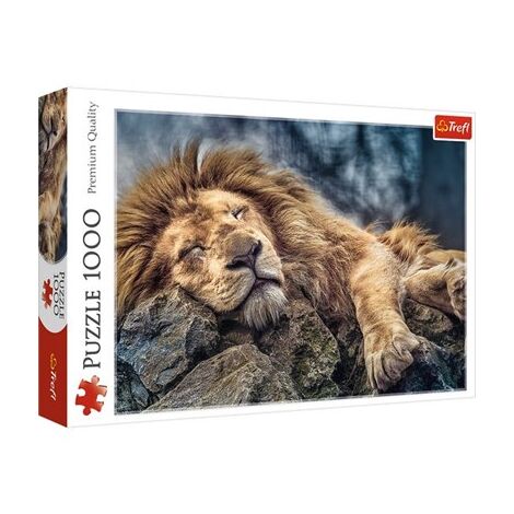 פאזל Sleeping lion 1000 10447 חלקים Trefl למכירה , 2 image