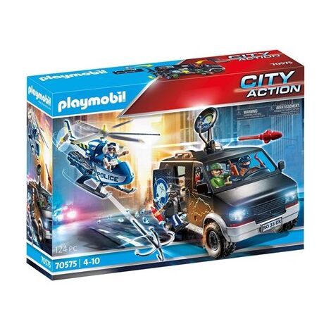 פליימוביל 70575 Helicopter Pursuit with Runaway Van למכירה , 2 image