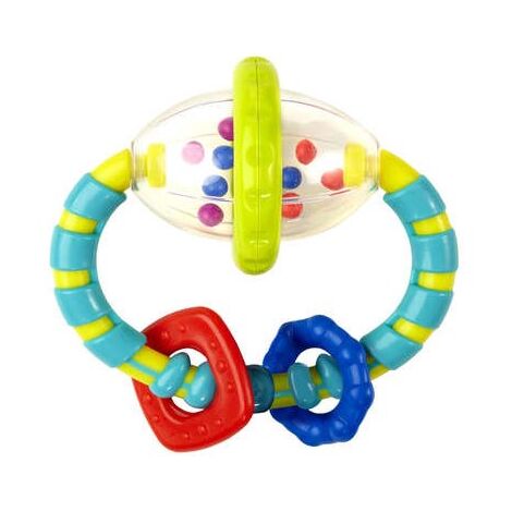 8533 Grab & Spin Rattle and Teether Toy Bright Starts למכירה , 2 image