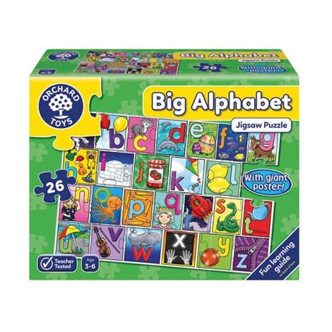 פאזל Big Alphabet 26 חלקים Orchard toys למכירה , 2 image