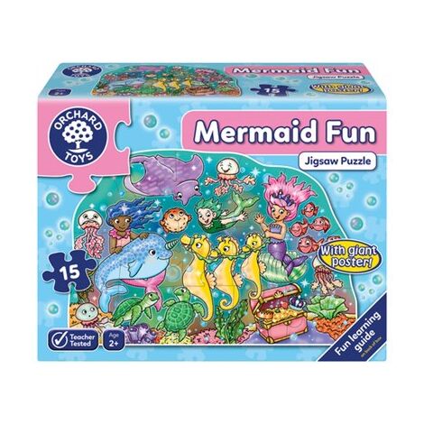 פאזל Mermaid Fun 15 חלקים Orchard toys למכירה , 2 image