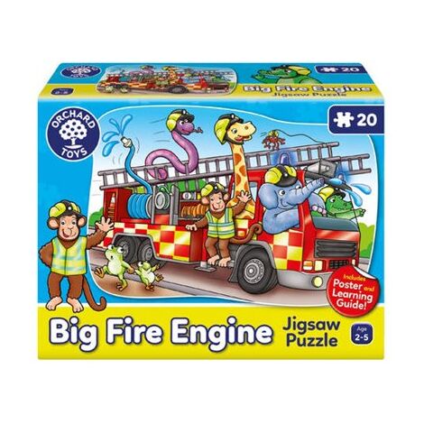 פאזל Big Fire Engine 20 חלקים Orchard toys למכירה , 2 image