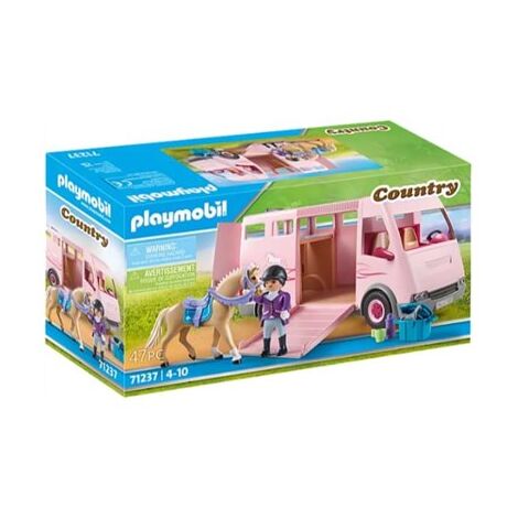 פליימוביל 71237 Horse Transporter with Trainer למכירה , 2 image