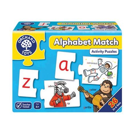 פאזל Alphabet Match 26 חלקים Orchard toys למכירה 