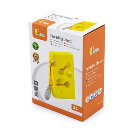 56281 Wooden Threading Cheese viga למכירה , 3 image