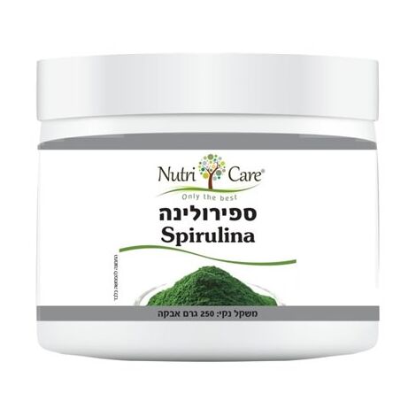 ספירולינה אבקה 250 גרם Nutri Care למכירה , 2 image