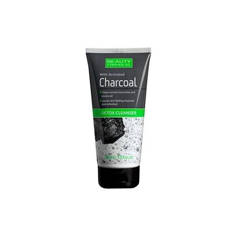 Charcoal Detox Cleanser 150ml Beauty Formulas למכירה , 2 image