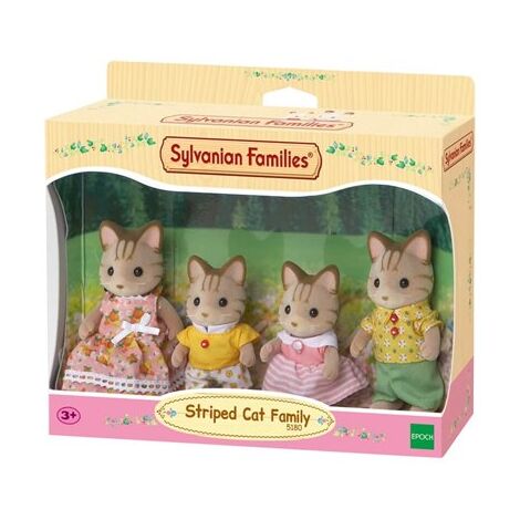 Sylvanian Families 5180 Striped Cat Family למכירה 