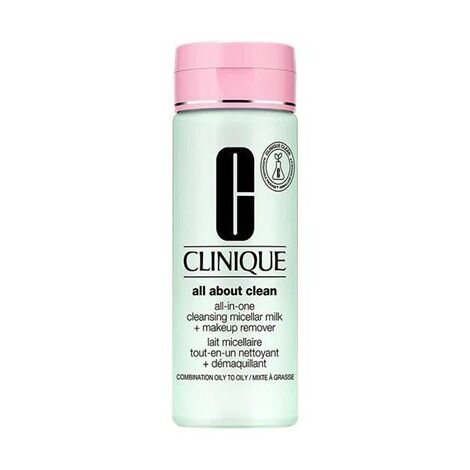 All In One Cleansing Micellar Milk + Makeup Remover Oily Skin 200ml Clinique קליניק למכירה 