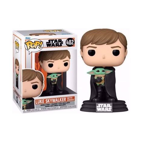 Funko 482 The Mandalorian - Luke Skywalker With Grogu למכירה , 2 image