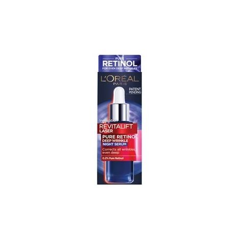 Laser Pure Retinol Deep Anti-Wrinkle Night Serum 30ml Loreal למכירה , 2 image