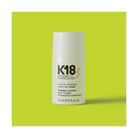 K18 Biomimetic Hairscience Mini Leave-In Molecular Repair Hair Mask 15ml למכירה , 4 image