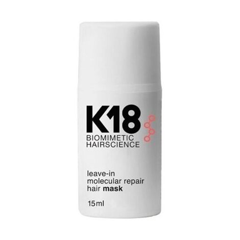 K18 Biomimetic Hairscience Mini Leave-In Molecular Repair Hair Mask 15ml למכירה 