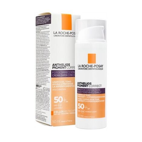 Anthelios Pigment Correct Photocorrection Dark Tinted Daily Cream SPF50+ 50ml La Roche-Posay למכירה , 4 image