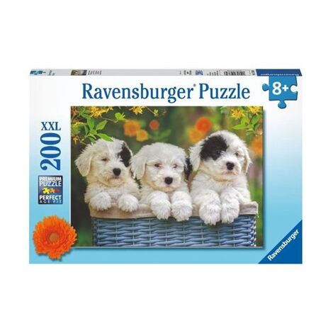 פאזל Cuddly Puppies 200 12765 חלקים Ravensburger למכירה , 3 image