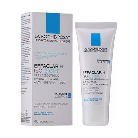 Effaclar H Iso-Biome Ultra Soothing Hydrating Care Anti-Imperfections 40ml La Roche-Posay למכירה , 3 image