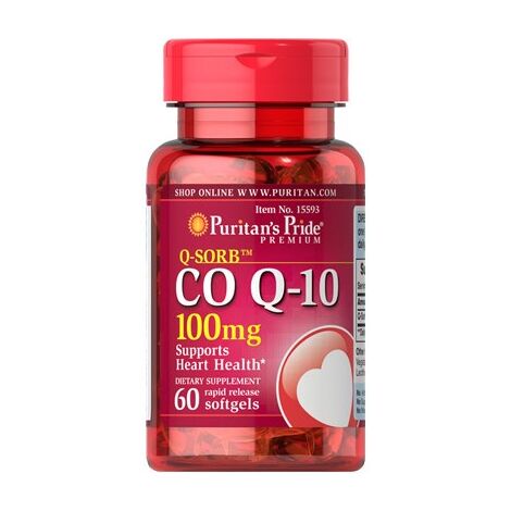 Puritan's pride Q-SORB Co Q-10 100mg 60 Capsules למכירה , 2 image