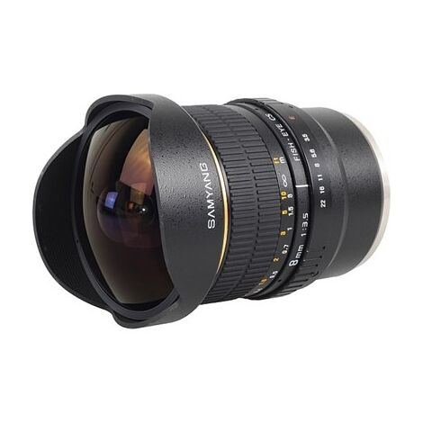 עדשה Samyang 8mm F3.5 Aspherical IF MC Fisheye למכירה 