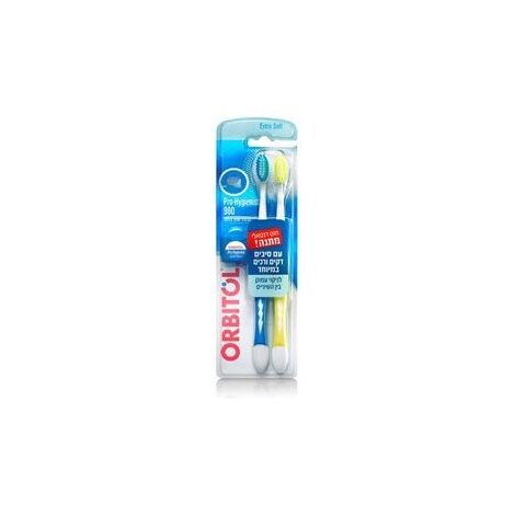 חוט דנטלי Extra Soft זוג מברשות שיניים Orbitol למכירה , 3 image