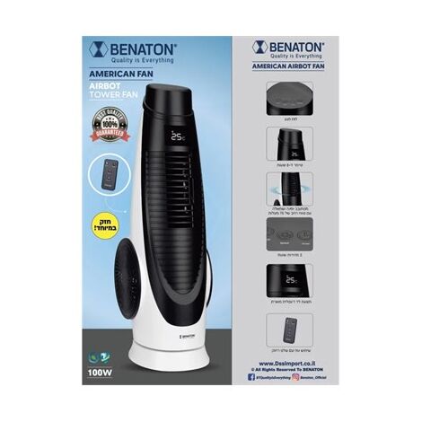 מאוורר מגדל Benaton BT 8880 למכירה , 3 image