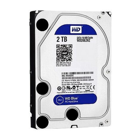 כונן קשיח  פנימי Western Digital Blue Blue WD20EZRZ 2000GB למכירה , 2 image