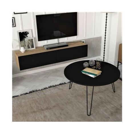 סט סלוני סט מזנון צף עם שולחן עגול מרילנד Geva Design למכירה , 2 image