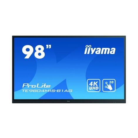 מסך מחשב iiYAMA ProLite  TE9804MIS-B1AG  98 אינטש 4K למכירה 