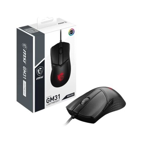 עכבר גיימינג  חוטי MSI Clutch GM31 LightWeight למכירה , 2 image