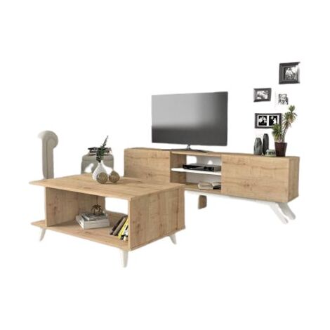 סט סלוני סט מזנון ושולחן דגם קנזס Geva Design למכירה 