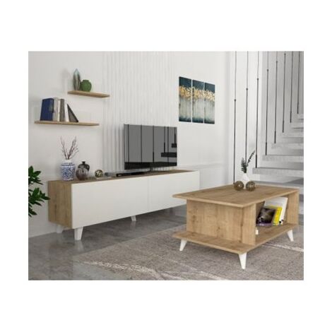 סט סלוני סט שולחן מזנון טלוויזיה מישיגן Geva Design למכירה , 2 image